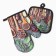 Kit. set 2 pr. Dilyana Provence Provence. 17*17 cm, mittens. 26*16 cm, 100% p/e