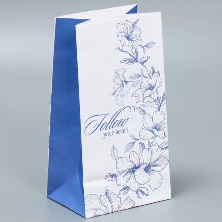 Gift package without handles Follow Your Heart, 10 x 19.5 x 7 cm-2
