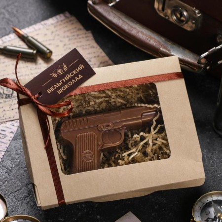 Chocolate figure "Pistol", 80 g