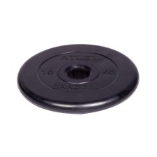 Rubbed disk d = 51 mm, black color, 15 kg ATLET