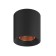 Dk3090-bb overhead light lamp for a change of lamp Soro, IP20, 15W, GU5.3, LED, black/bro