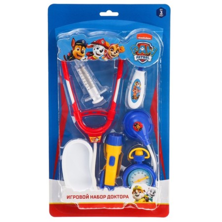 Set of Doctor Game PAW PATROL, on a blister, 5 items, mix-3