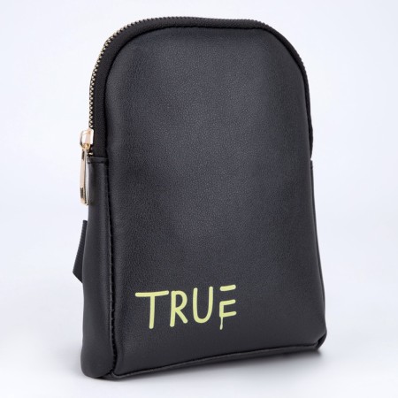 Youth bag over the shoulder True, the color is black-7
