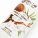 Hair shampoo, power, 300 ml, coconut aroma, Tropic bar by ural lab
