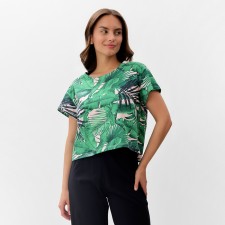KAFTAN TROPIC T -shirt, green color, p. 48–50