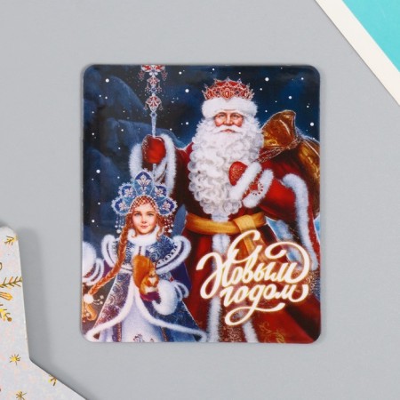 Magnet Vinyl "Frost and Snow Maiden" 6x7 cm-1
