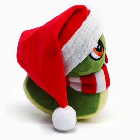 Soft toy "Snake", in a hat and scarf-3