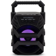 Колонка порт. Hyundai H-PS1000 черный 9W 1.0 BT/USB 10м 500mAh