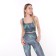 Top female, black color/thunder, size 44 (s)