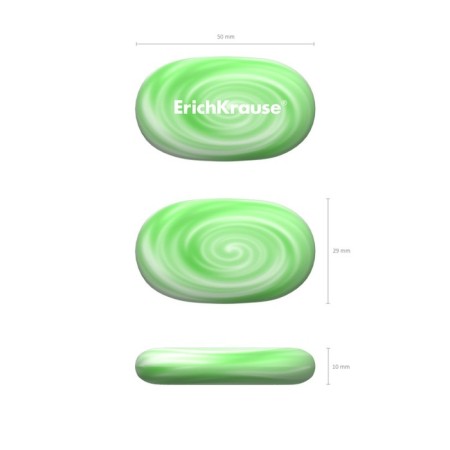 E Lastik Erichkrause Color Pebble, hypoallergenic, 50 x 30 x 10.2 mm-2