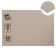 Binding cardboard (shelter) 2.2 mm, 40 x 50 cm, x line (Sengvich), 800 g/m2, gray