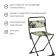 Folding stool, camouflage savannah