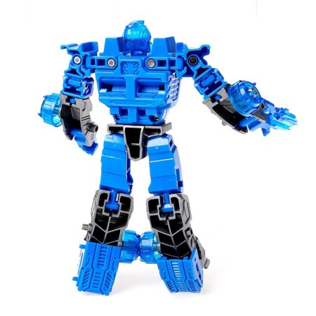 Robot "Clock", transforms into a robot and a machine, the color is blue-3