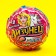 Caramel "Lizunets" on a stick with a chewing elastic band, for girls, 125 g