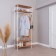 The rack "NOT CADER", a metal frame, 82.5 × 206.5 × 36.5 cm, white