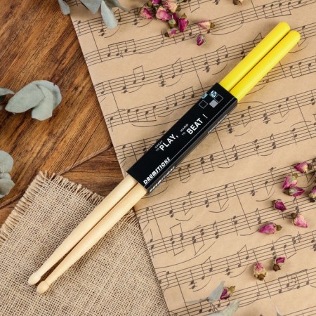 Drum sticks Music Life, 7a, maple, yellow-3