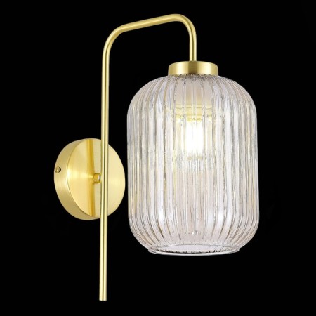 Sconces st. SL1154.331.01. Gran. 1x60 W, E27, 26.5x33.5 cm, brass color-1