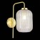 Sconces st. SL1154.331.01. Gran. 1x60 W, E27, 26.5x33.5 cm, brass color
