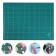 Mat for cutting, 60 × 45 cm, A2, green color, DK-002