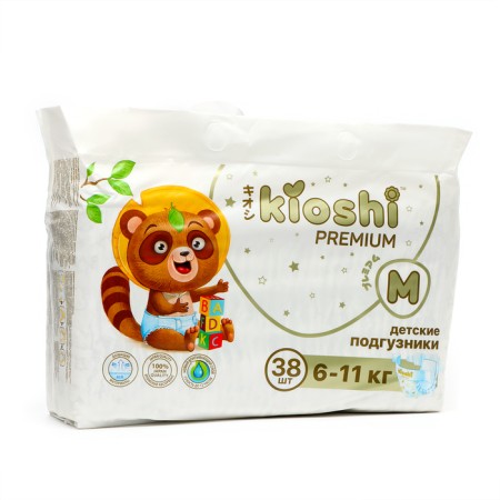 Disasters for children Kioshi Premium m 6-11 kg 38 pcs.