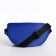 Youth bag with a zipper, blue color