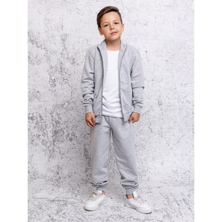 Sports children's costume, height 104 cm, gray color-7