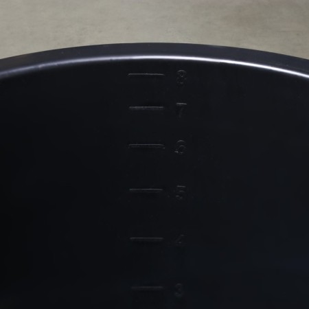 Stroke bucket, 8 l, rubber -plastics-1