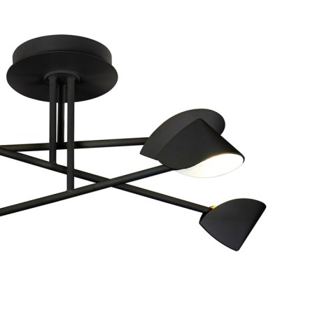 Ceiling chandelier Mantra capuccina, LED, 3200LM, 3000K, 292 mm, black color-2