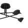 Ceiling chandelier Mantra capuccina, LED, 3200LM, 3000K, 292 mm, black color
