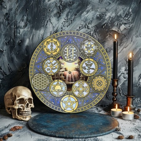 Spiritic board "The Ark of the Testament Woman", D = 27cm-1