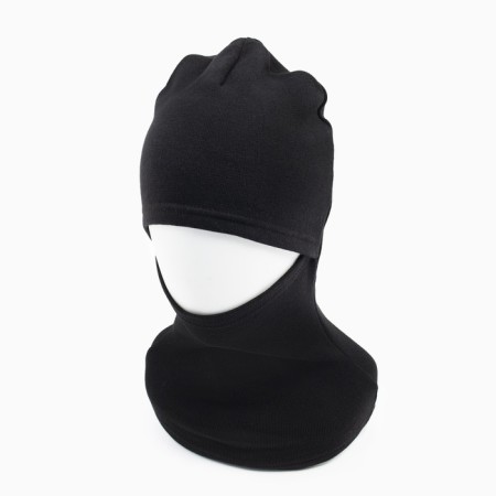 Balaclava with the beginning, the color is black