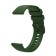 Smart hours strap, 22 mm, silicone, green