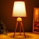 Table lamp 16600/1CF E27 40W coffee 16x16x36.5 cm Risalux