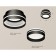 Ambrella Light Acrylic lamp, XS8414004, GX53 LED 12 W, black sand, white matte