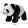 Soft toy "Bear Panda", 15 cm