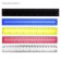 Ruler 20 cm, plastic, mix