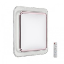 The lamp is wall-flowing Sonex. Losy, 70W, LED, 75x500x500 mm, white, dark brown color