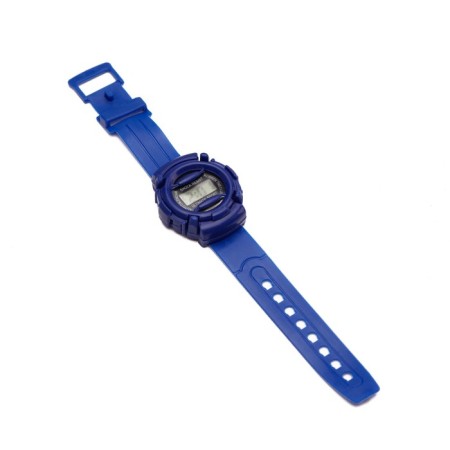 Watch of washing electronic, children, D-4 cm, L-22 cm strap, dark blue-2