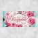 Money envelope "Congratulations", peonies, 16.5 × 8 cm