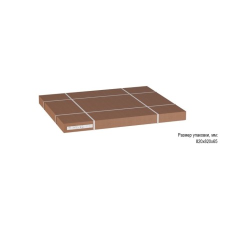 Dining table "Medison", 800 × 800 × 720 mm, support metal, color of the oak sanremo-6