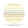 The tablecloth "Pastel stripes", round, oxford, elastic band, size 120x120 cm, diameter 75-100 cm