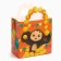 Gift package with packaging paper, 22x22x12 cm, Cheburashka