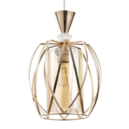 Light Bayerlux "Loerin" E27 40W gold 18x18x80 cm-1