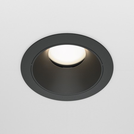 The built-in lamp Technical DL051 -U-1B, 1x10W, 8.5x8.5x3.7 cm, GU10, black color black-3