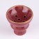 Hookah "tunch", 25 cm, 1 pipe, red
