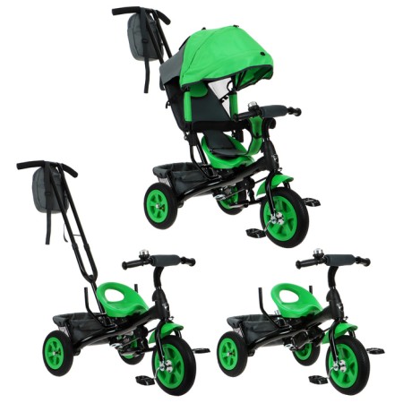 Three -haired bicycle Vivat 1, green color-1