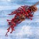 Decor "Winter Charm" of the bumps frozen berries, 35 cm