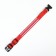 Collar with backlight double strip size L, Osh 45-52 x 2.5 cm, 3 glow modes red