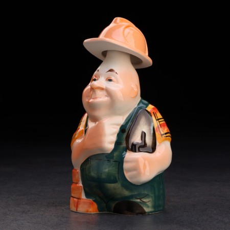 Set of porcelain sample "Builder Mason", with 3 glasses-2