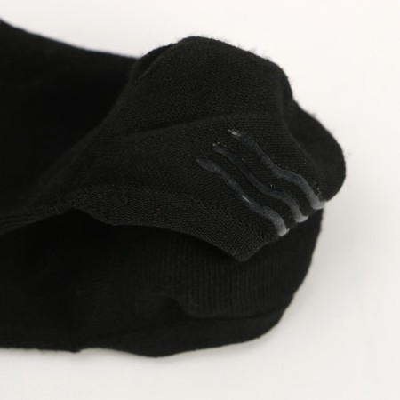 Invisible socks female, black color, size 23 (36-39)-3